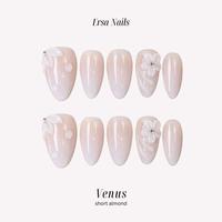 ErsaNails VALENTINE'S DAY Collection - Handmade PressOn Nails 10PCS | Acrylic, Reusable, Salon-Quality, Long-Lasting, Glossy Design