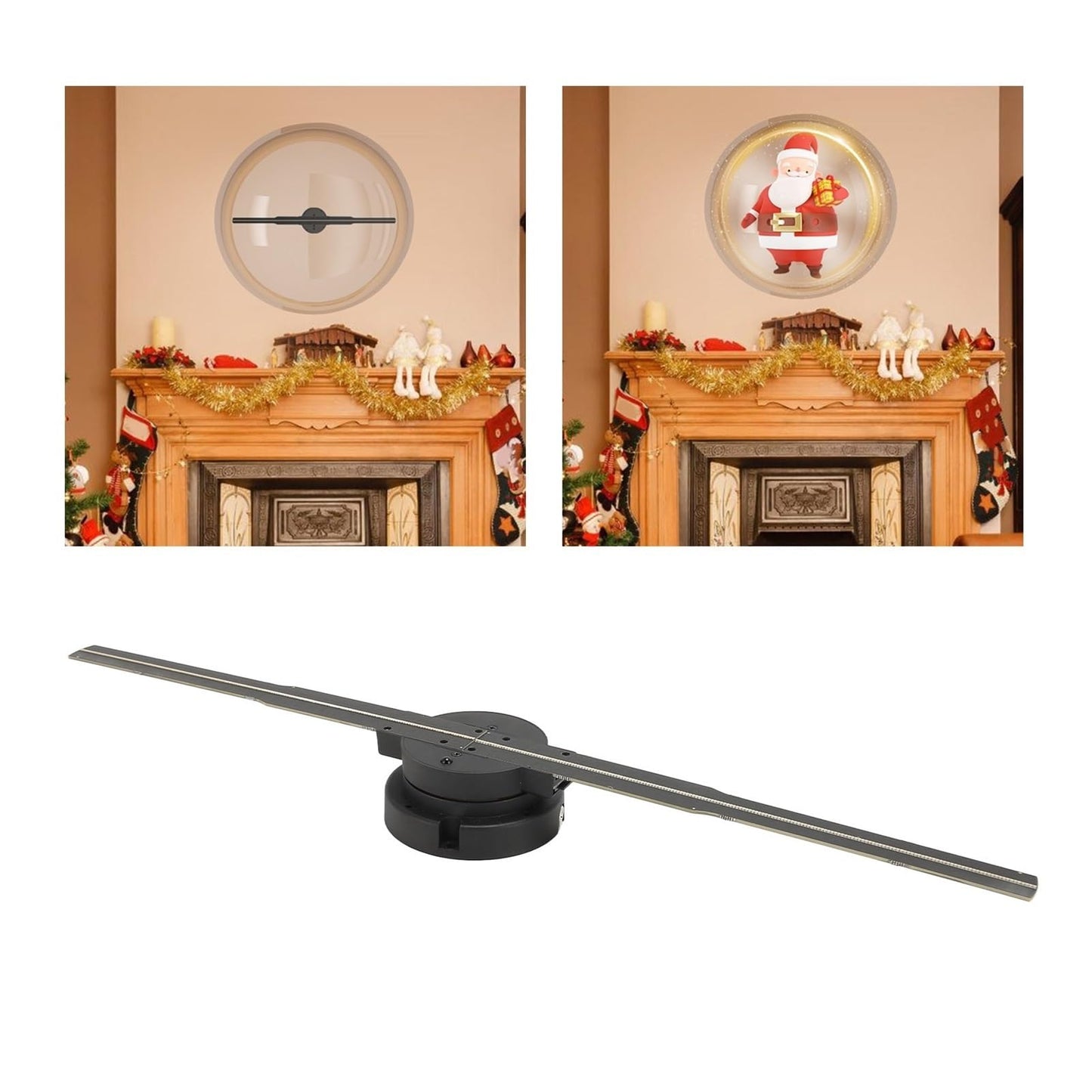 Ventilatore olografico 3D