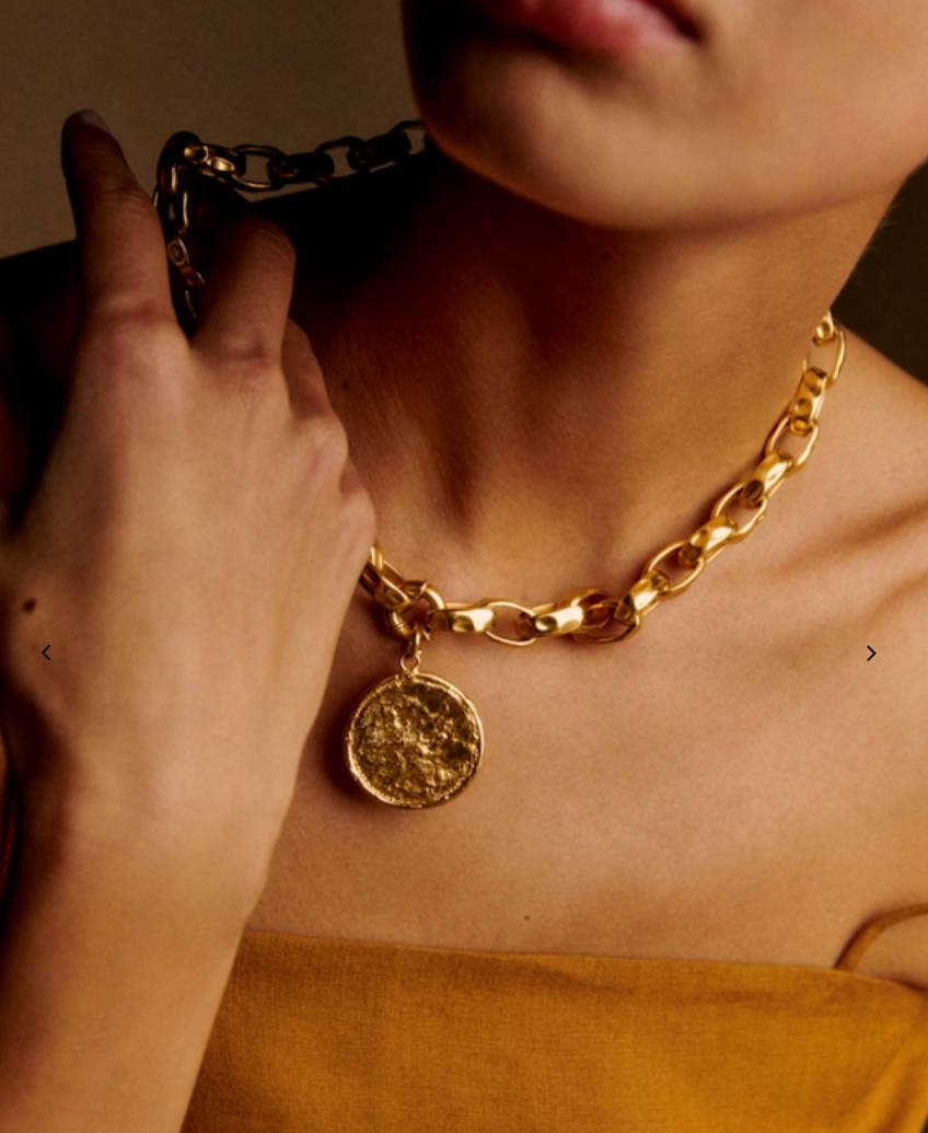 Gilded Athena Necklace