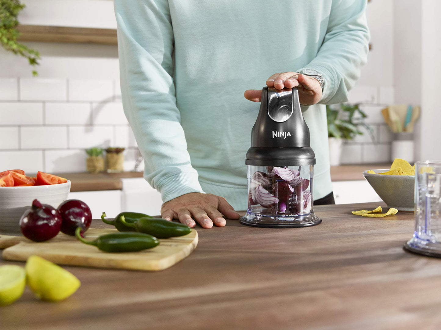 Ninja Express Chop Mini Herb & Vegetable Chopper