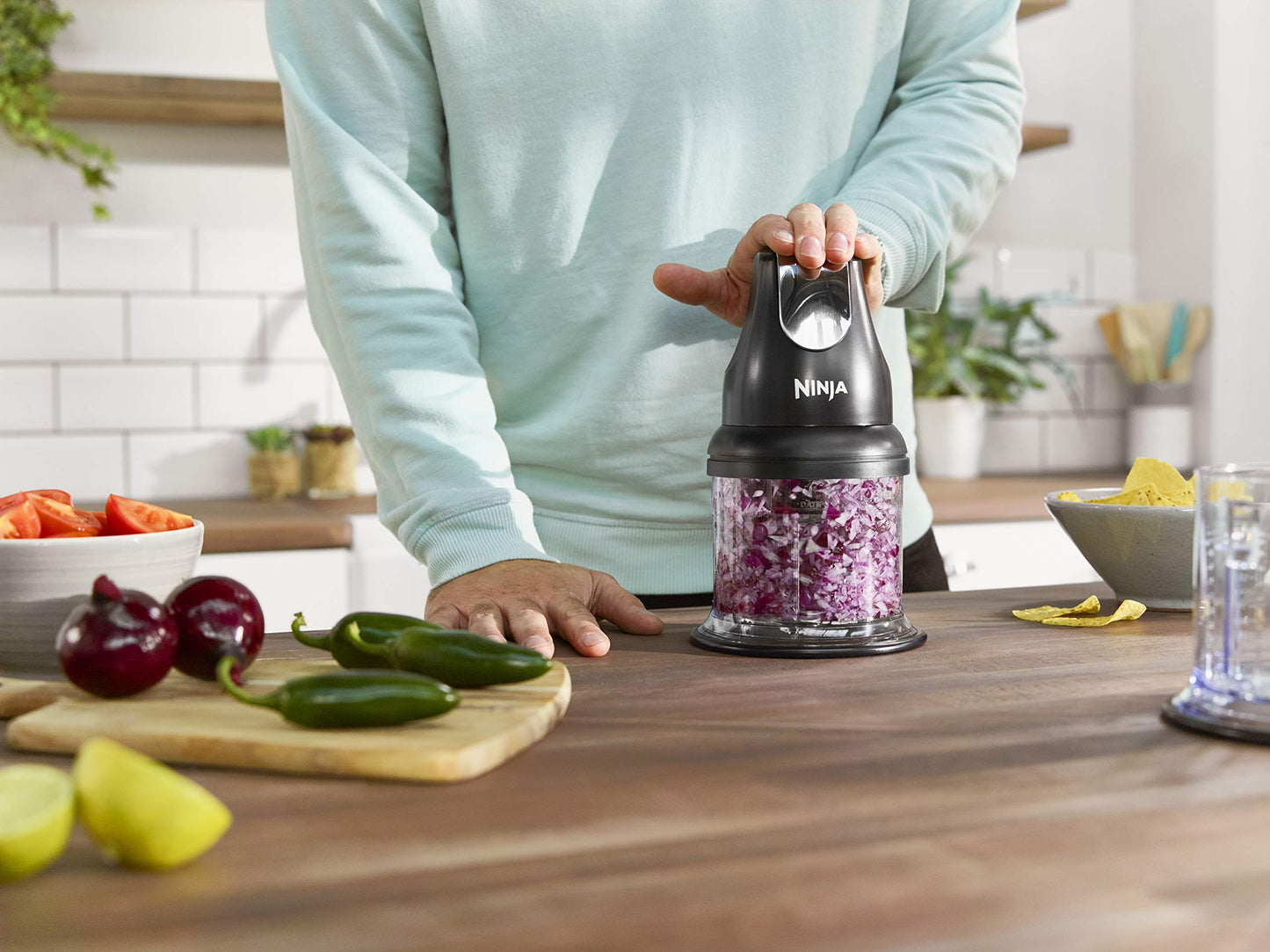 Ninja Express Chop Mini Herb & Vegetable Chopper