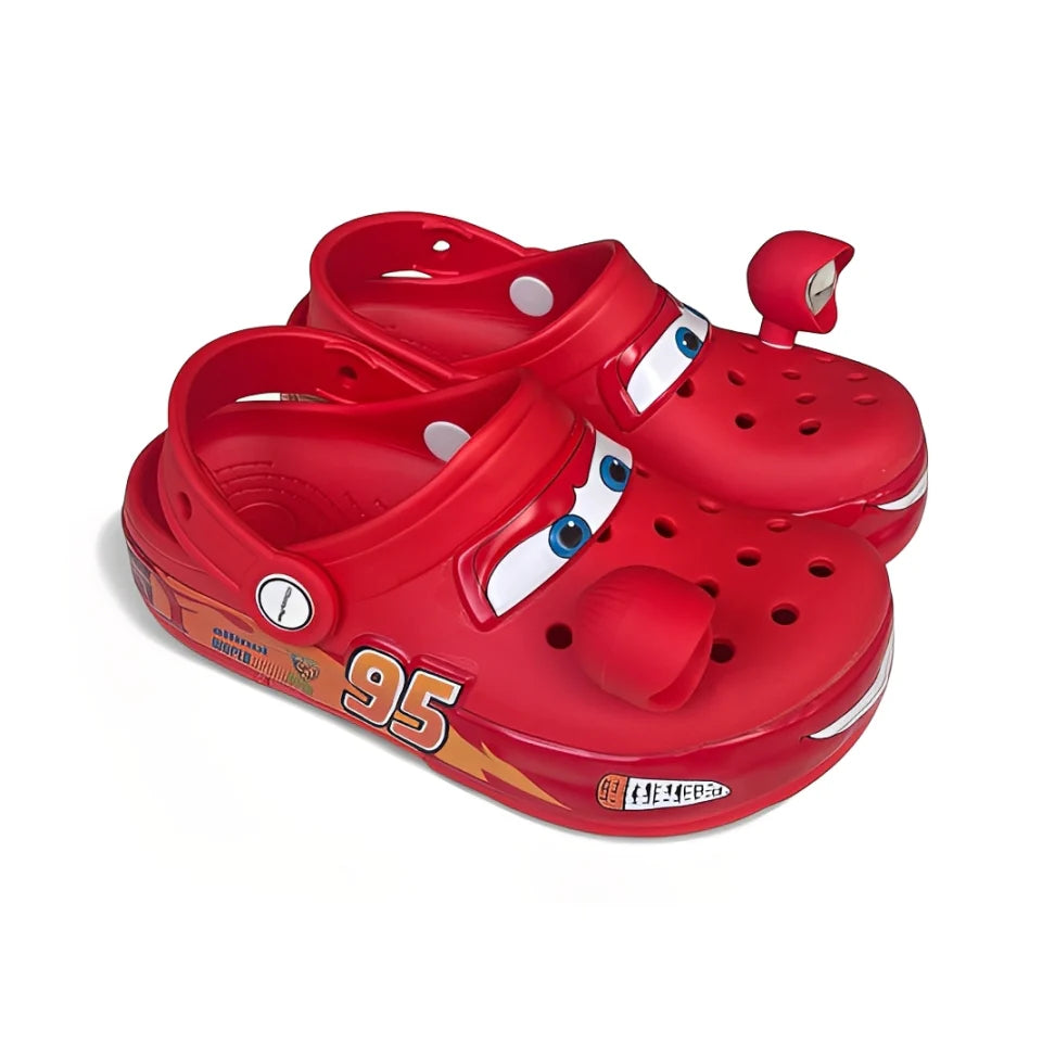 Cartoon Lightning Kids Clogs