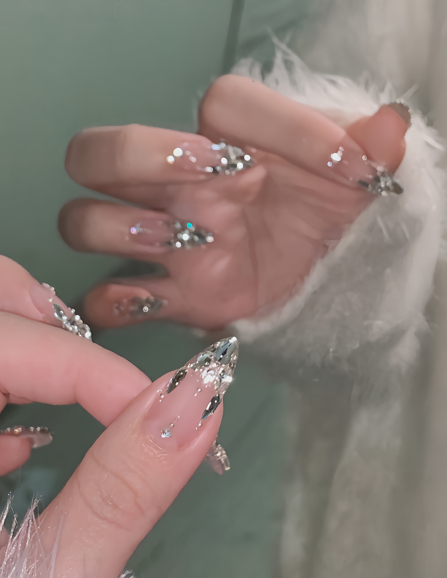 Dazzle Sticker Drill Wearable Nails