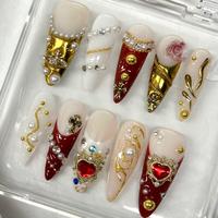 NailVesta DreamWear Collection – 100% Handcrafted 3D Press-On Nails | Reusable, Long-Lasting, Salon-Quality