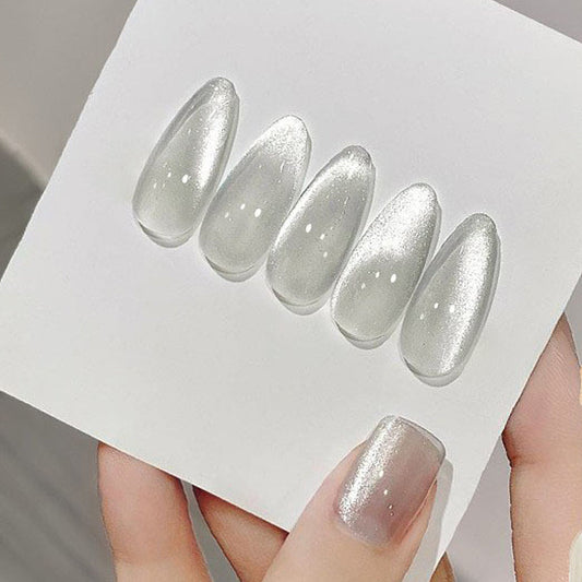 Cat Eye Gel Nail Polish Glitter Holographic Nail Polish with Magne
