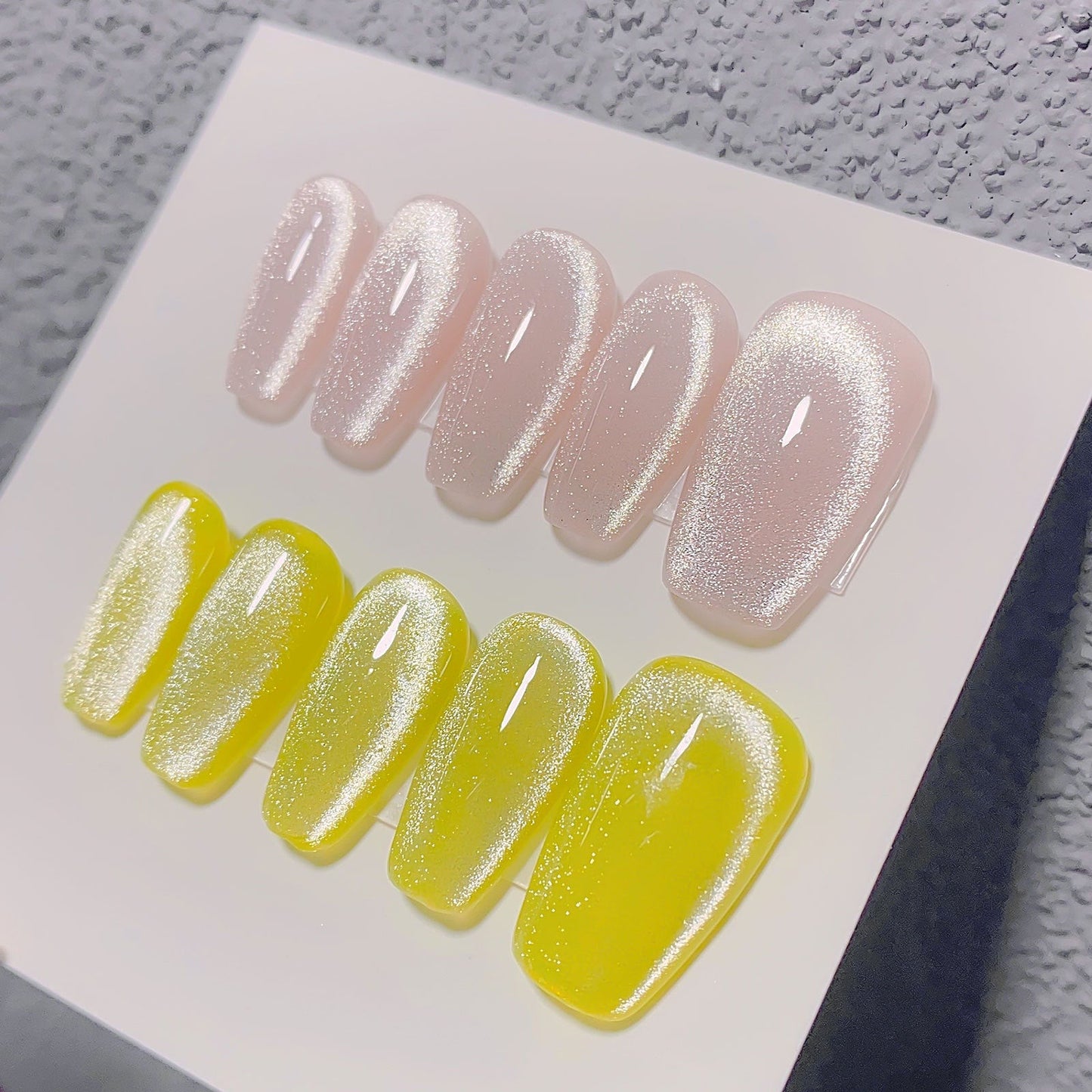 Cat Eye Gel Nail Polish Glitter Holographic Nail Polish with Magne