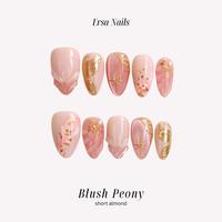 ErsaNails VALENTINE'S DAY Collection - Handmade PressOn Nails 10PCS | Acrylic, Reusable, Salon-Quality, Long-Lasting, Glossy Design