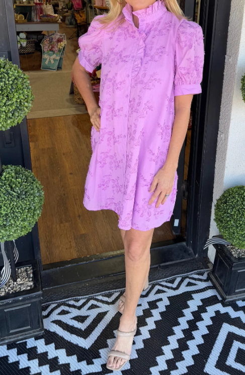 Breezy Embroidery Dress