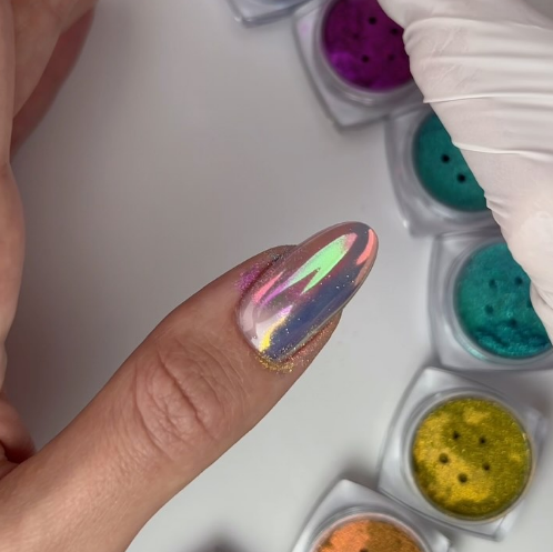 Cat Eye Chrome Nail Powder