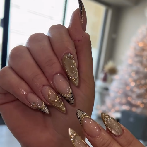 Animal Print Wearable Nails